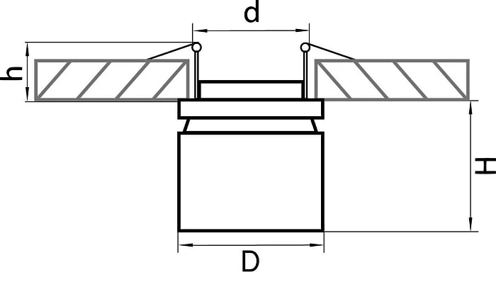 Встраиваемый спот Lightstar Forte Inca 214847