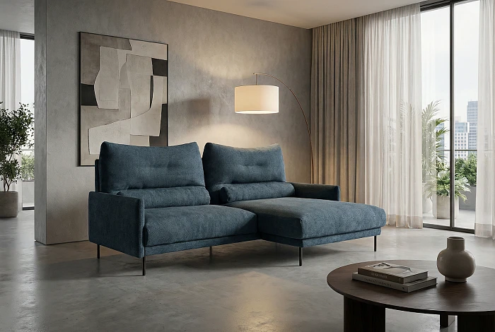 Диван SAIWALA Скон с оттоманкой