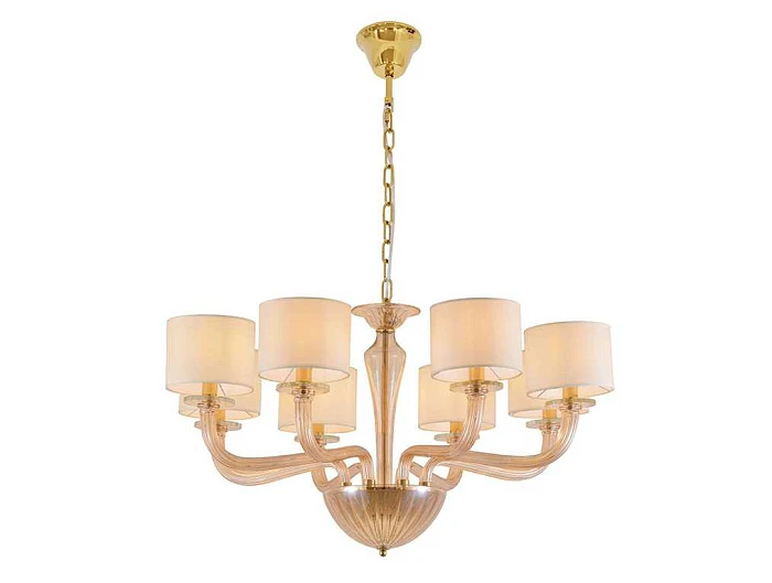 Подвесная люстра Newport 8688/C gold polished amber М0071806