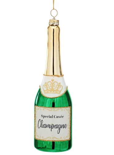 Елочное украшение S&B 720439 Бутылка Шампанского