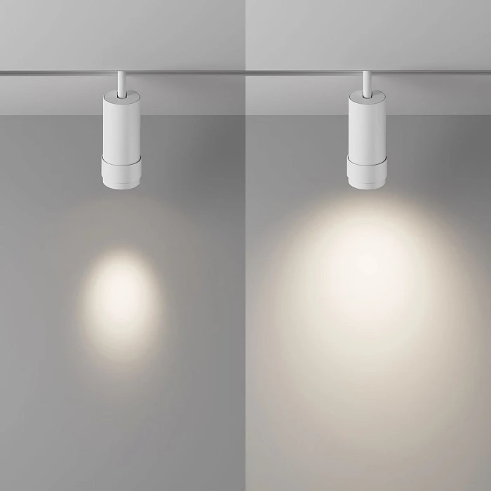 Трековый светодиодный светильник Maytoni Technical Magnetic Exility Focus Zoom TR212-1-12WTW-DS-Z-W