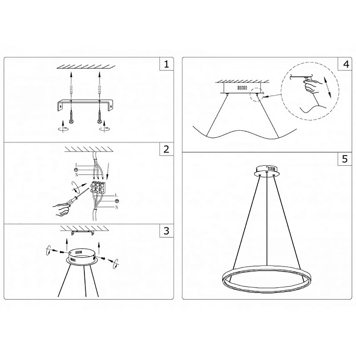 Подвесной светодиодный светильник Kink Light Тop 08213,19A(3000K)
