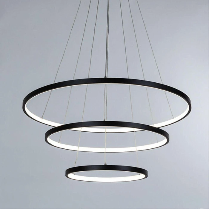 Подвесная светодиодная люстра Arte Lamp Frodo A2197SP-3BK