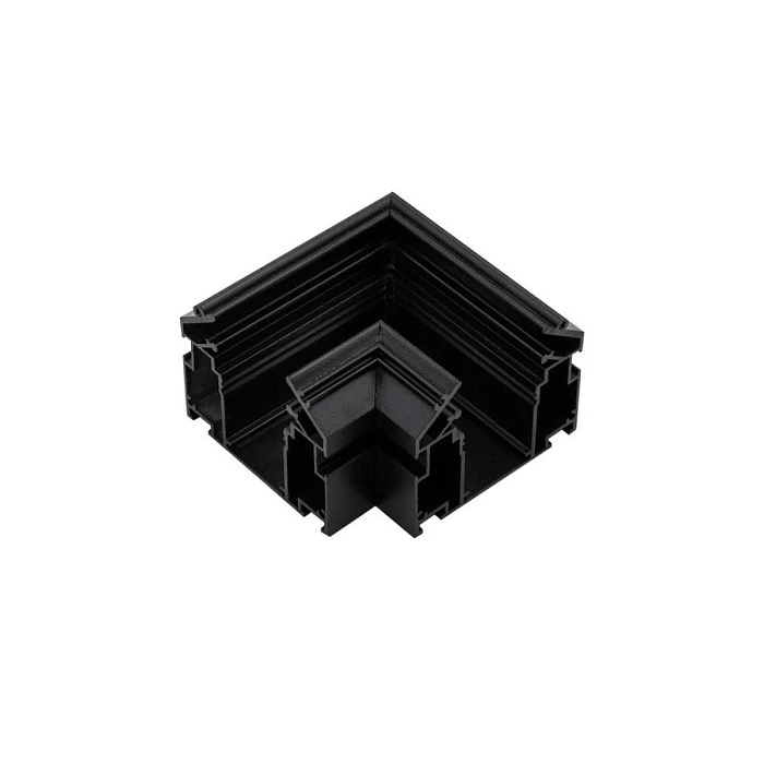 Трековый соединитель угловой плоский для натяжного потолка Aployt Magnetic track 220 APL.0286.00.02