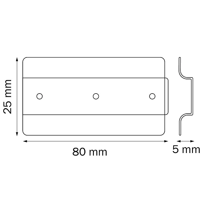 Планка соединительная к треку Lightstar Teta 505186
