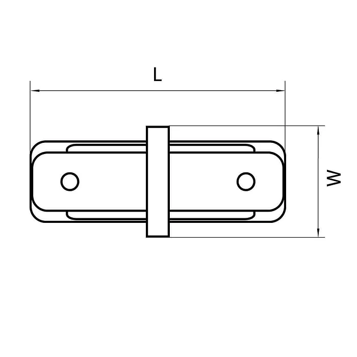 Коннектор прямой Lightstar Barra 502107