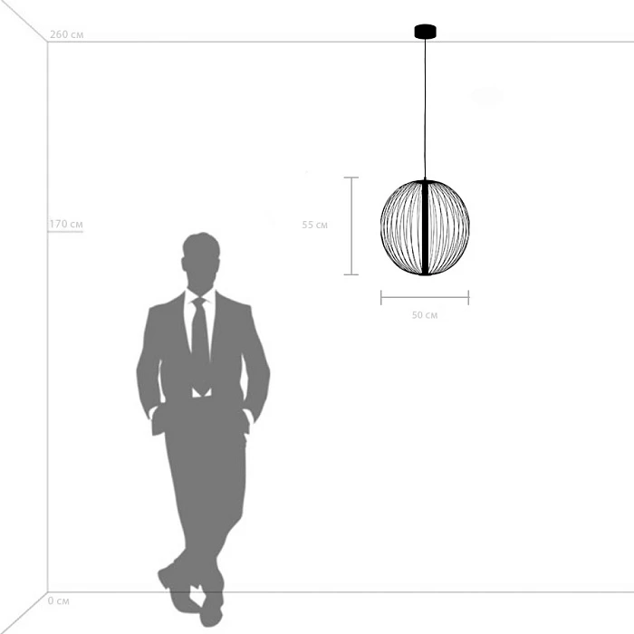 Подвесная люстра Lightstar Sole 734057