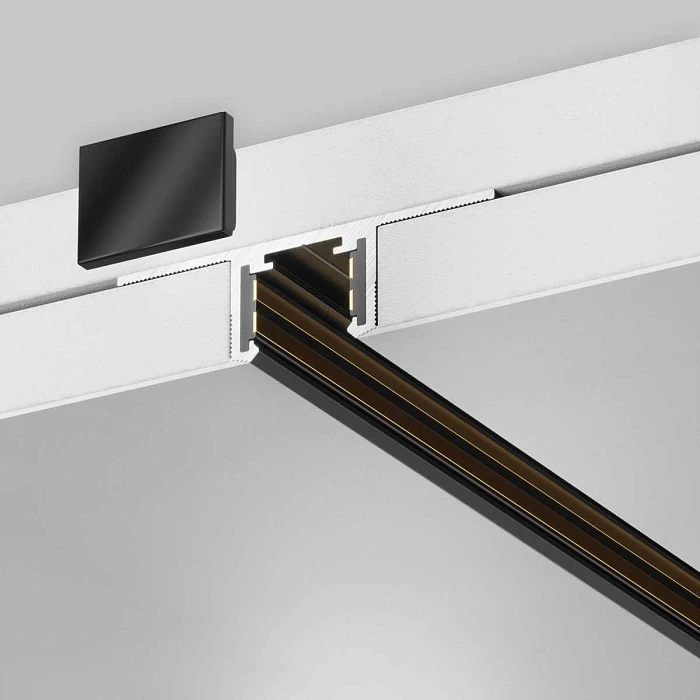 Шинопровод 2м Exility X встраиваемый под ГКЛ 12,5мм Maytoni Technical EXILITY X Busbar trunkings Exility X TRX239-422.12B