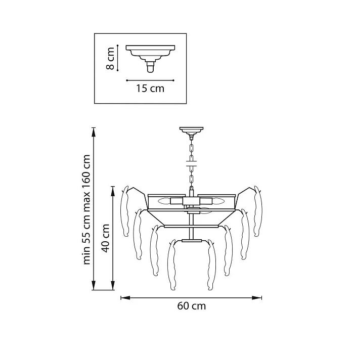 Люстра Retro Lightstar 799122