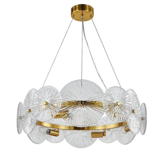 Подвесная люстра Indigo Miele V12021/6P Brass V000604