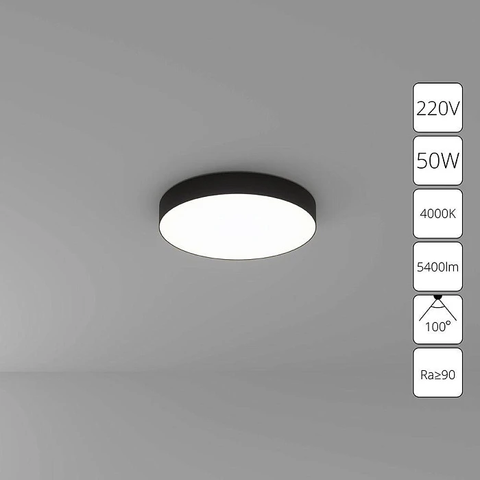 Потолочный светодиодный светильник Arte Lamp Fado A6650PL-1BK