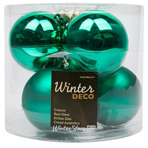 Елочное украшение Christmas Flower ID48256 8см 6шт/уп