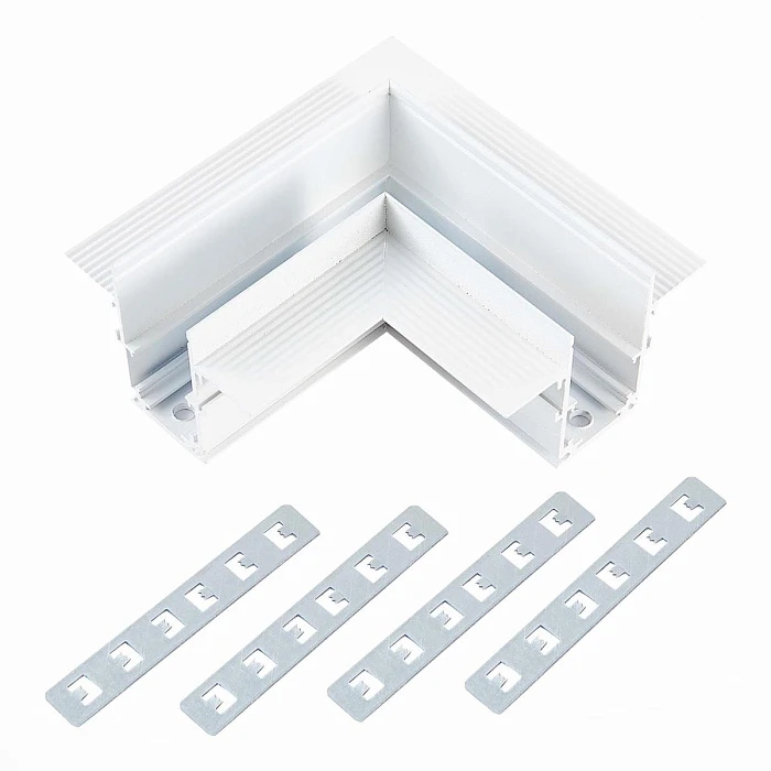 Угол-соединитель для встраиваемого магнитного шинопровода ST Luce SKYLINE 48 ST1007.529.12