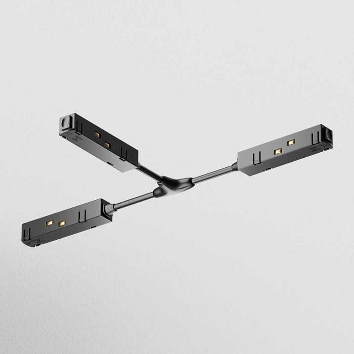 Коннектор питания T-образный Maytoni Technical Gravity TRA004CWT-22B