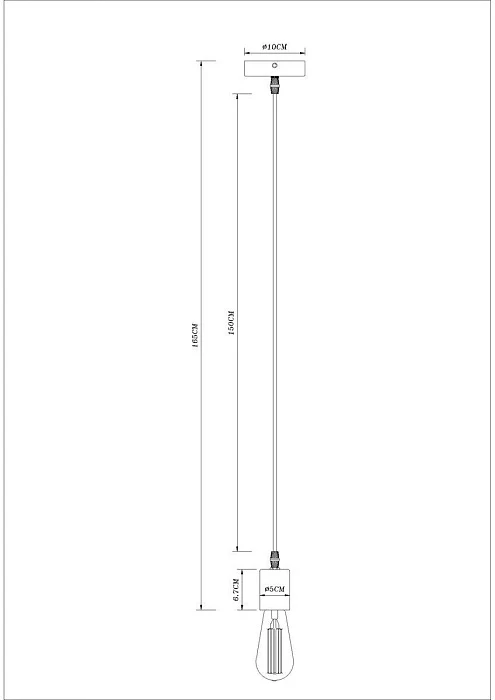 Подвесной светильник Arte Lamp Mark A7047SP-1BK