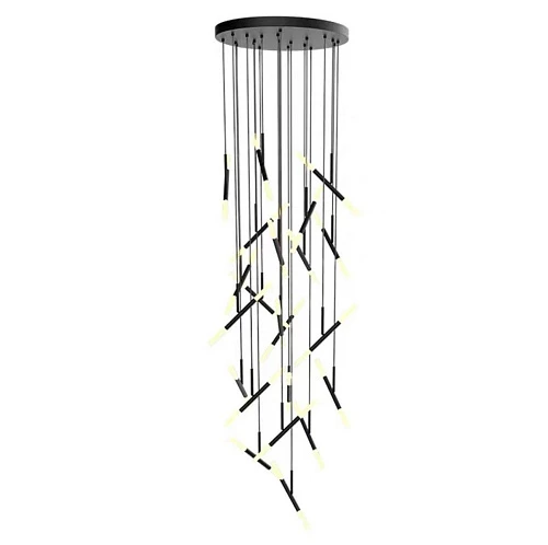 Люстра подвесная Alfa Light F3024-41 BLACK