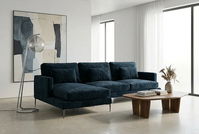 Диван IVASA Saha с оттоманкой малый