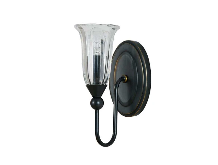 Бра NEWPORT 3711/A black+gold