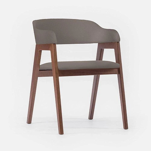 Стул Deephouse ЧЕЛСИ бук тон орех в экокоже