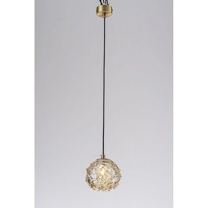 Подвесной светильник Belfast Moyola 104-1 BR AM