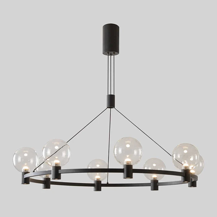 Люстра Crystal Lux DUET SP56W LED BLACK