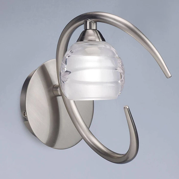 Бра Mantra Loop Satin Nickel 1816