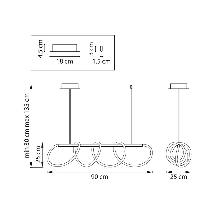 Люстра подвесная Corinto Lightstar 637083