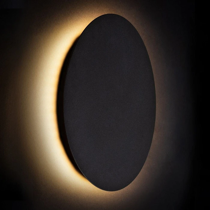 Настенный светильник Nowodvorski Ring Led M Black 7635