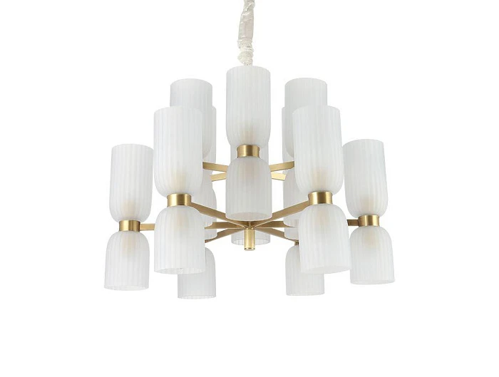 Подвесная люстра Newport 3646+6/C brass М0068541