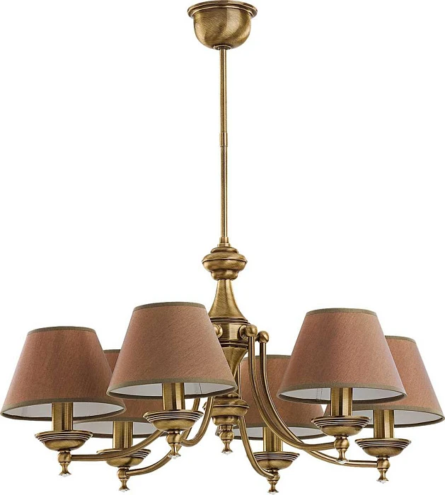 Подвесной светильник KUTEK San Marino Aba?ur SAN-ZW-6(P/A)CR