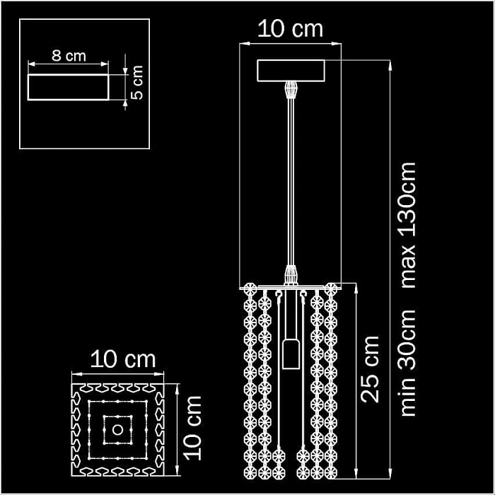 Подвесной светильник Lightstar Cristallo 795422
