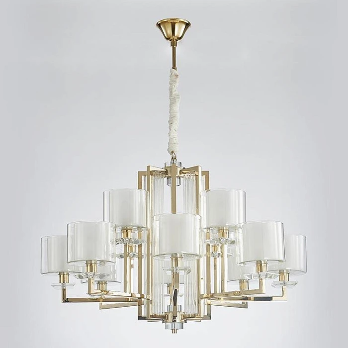 Подвесная люстра Newport 4408+4/C gold М0062634