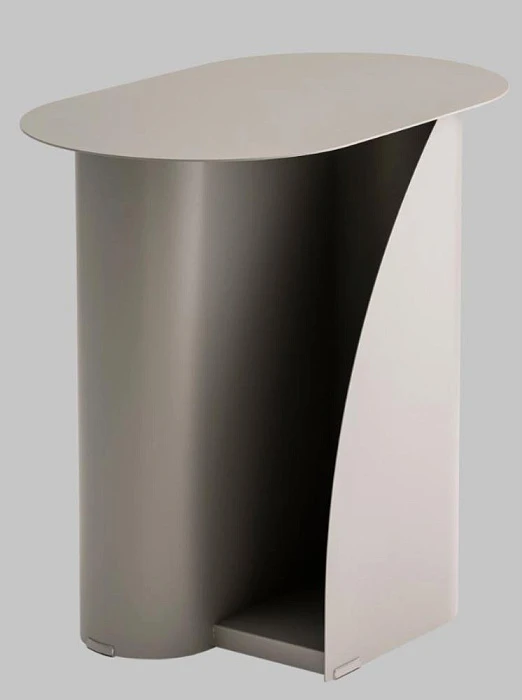 Стол журнальный Stool Group Yvaine серый