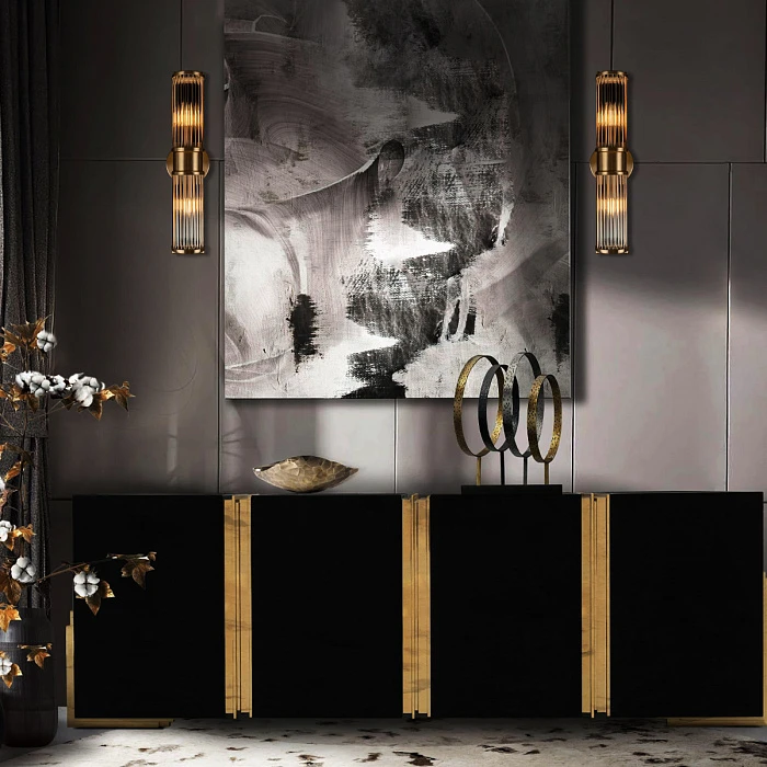 Настенный светильник Loft it Vessel 10449W/B AB