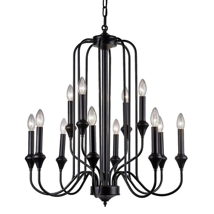 Люстра Milosh tendence 0803CL-12BK