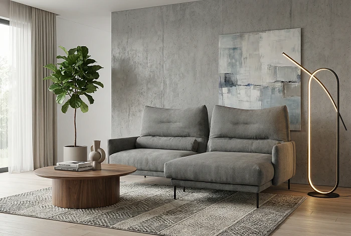 Диван SAIWALA Скон с оттоманкой