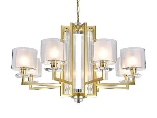 Подвесная люстра Newport 4408+1/C mat.gold М0071514