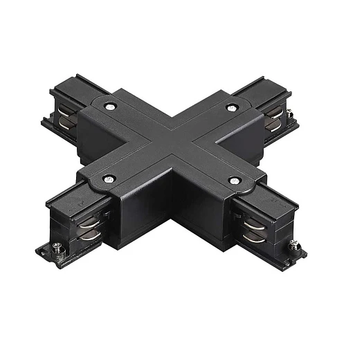 Соединение крестовое с подводом питания к треку 5040xx-(F)/(R) Quattro Lightstar 504147-FR