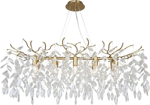 Люстра подвесная хрустальная 2180/05/10PL Stilfort, серия RAMO