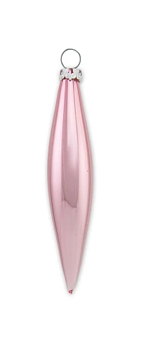 Елочное украшение TGS Оливка, розовый 12см 1шт./уп.