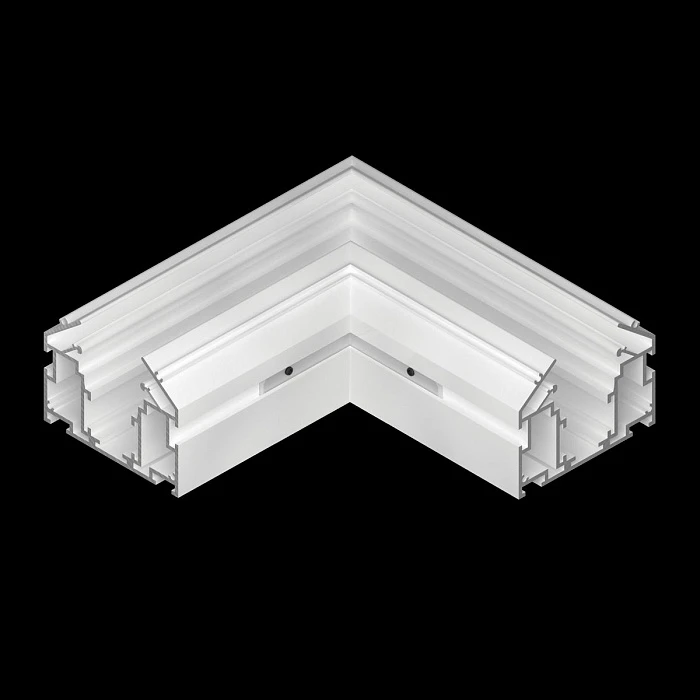 Соединитель для трека UNO под гарпун горизонтальный угловой Lightstar Uno Pro 509406