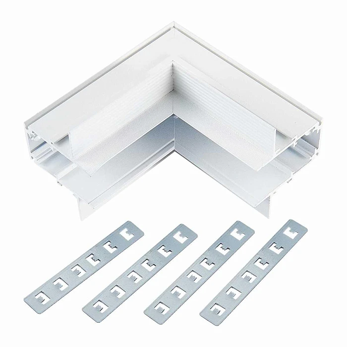 Внутренний угол-соединитель для встраиваемого магнитного шинопровода ST Luce SKYLINE 48 ST1007.549.12