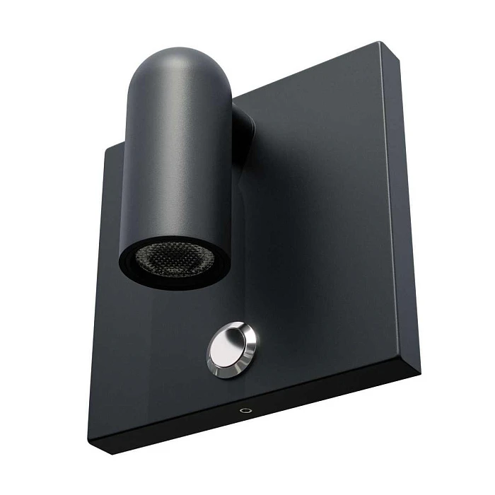 Бра 3W 277LM 3000K, черный Omega Lightstar 200937