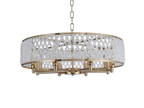 Люстра NEWPORT 1728/C bronze