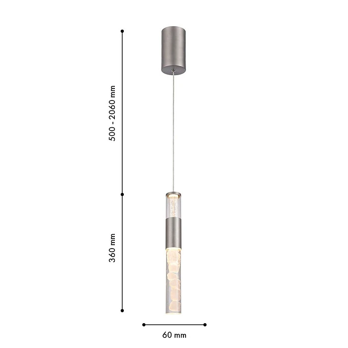Подвесной светодиодный светильник Favourite Icecube 4761-1P