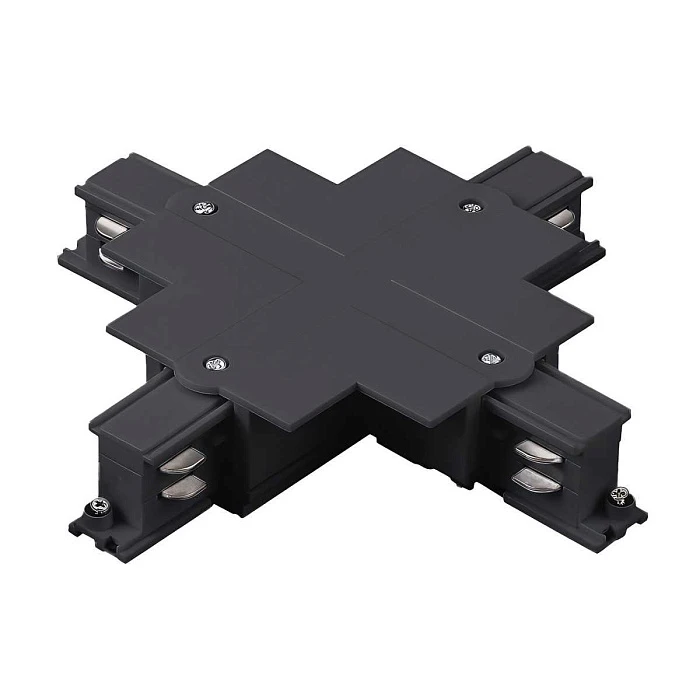 Соединение крестовое встраиваемое с подводом питания к треку 5030xx-R Quattro Lightstar 503147-R