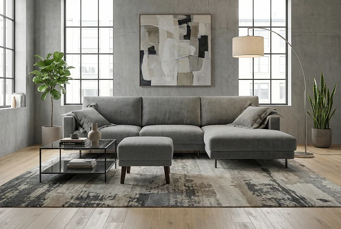 Диван Cloud Пуф Shelby