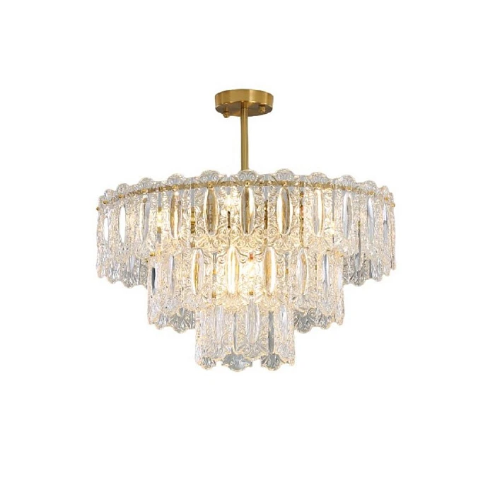 Потолочная люстра Gerhort G21136/9BRS+CL