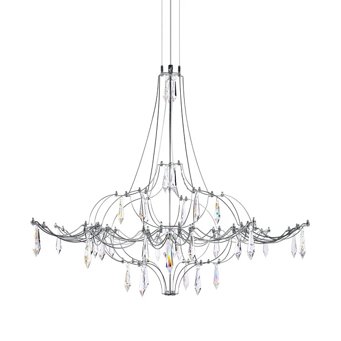 Подвесная люстра Loft IT Mira 10588/800 Silver Asfour