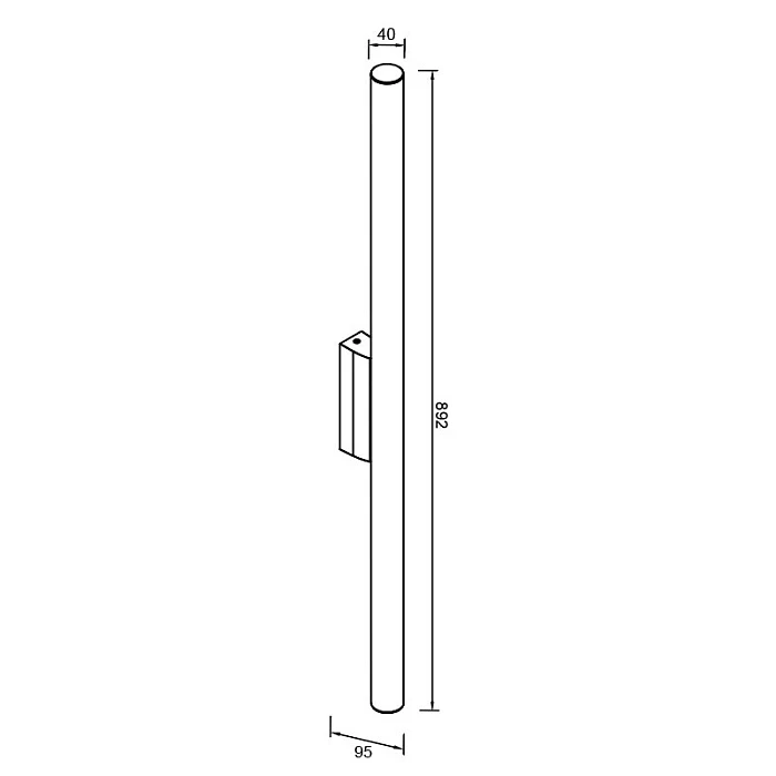 Настенный светильник-подсветка Mantra ANTIGA 9260
